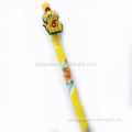 High-quality Cute Animal Shaped Cartoon Soft Rubber 2d Pen Topper PVC